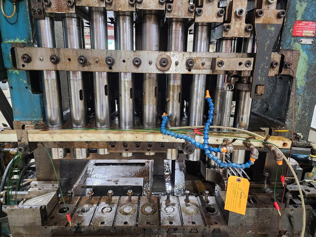 Used WATERBURY FARREL MODEL 15-8 EYELET & TRANSFER PRESS