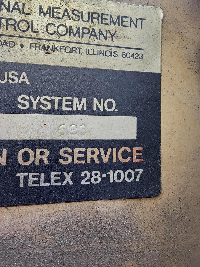 Used IMCO 683/681A Hi-Low Limit Detector System No. 683