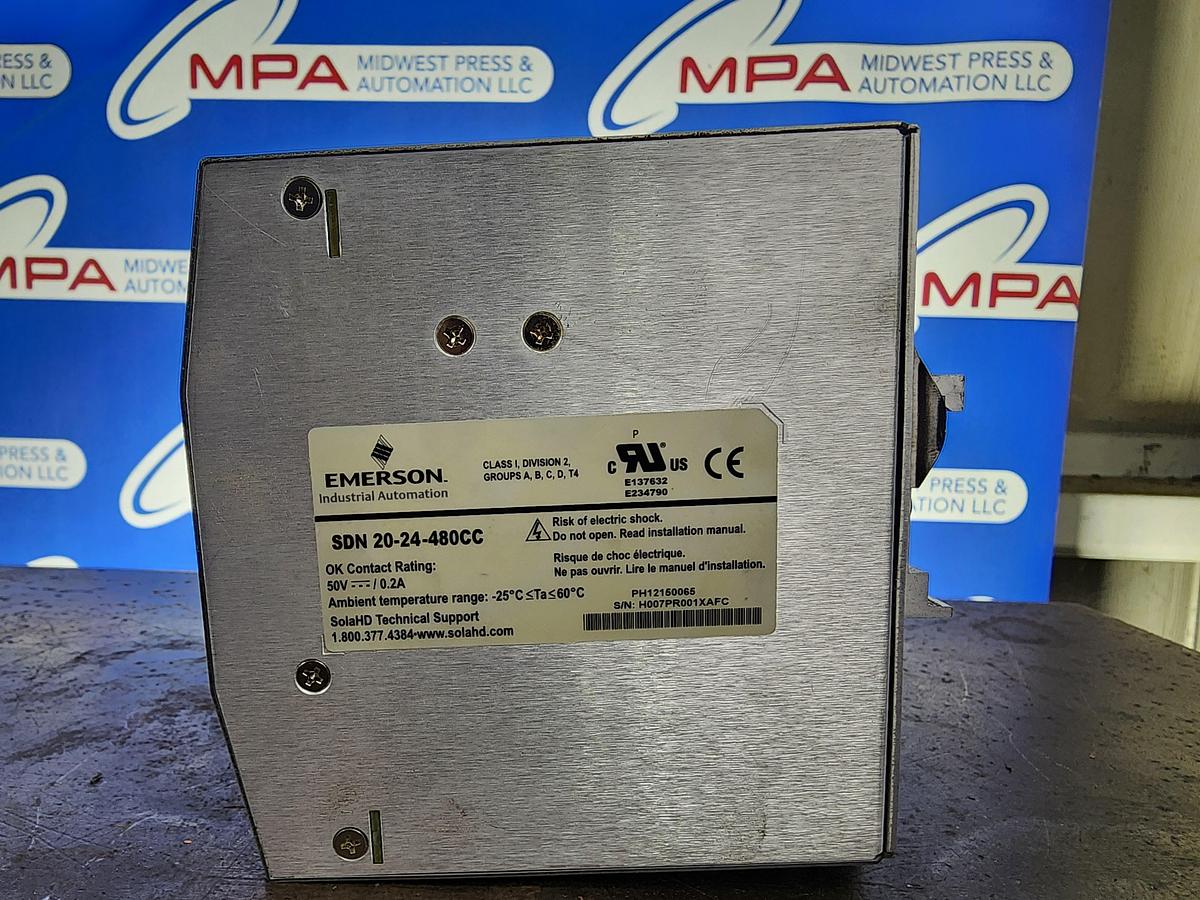 Used Soma SDN 20-24-480CC Power Supply