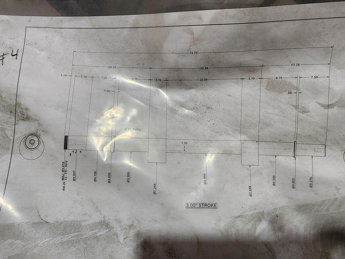 Minster P2-60 3" Stroke Crankshaft