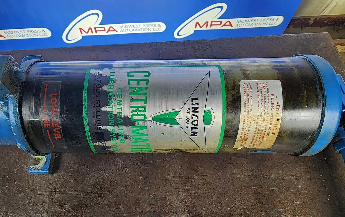 Used Lincoln Centro-Matic Centralized Lubrication System