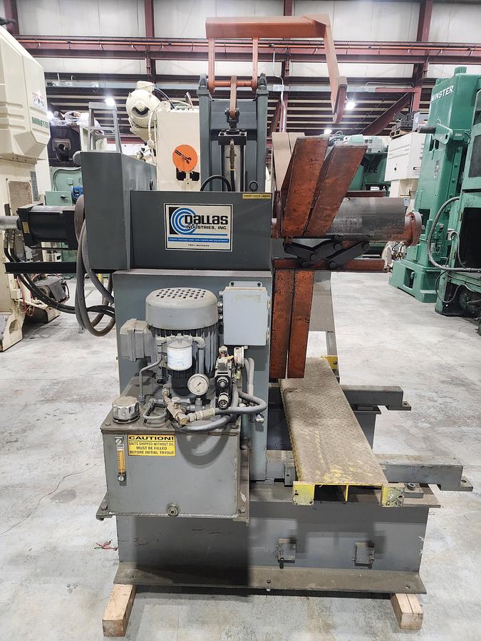 Used 12" x 6,000 LB DALLAS COIL REEL