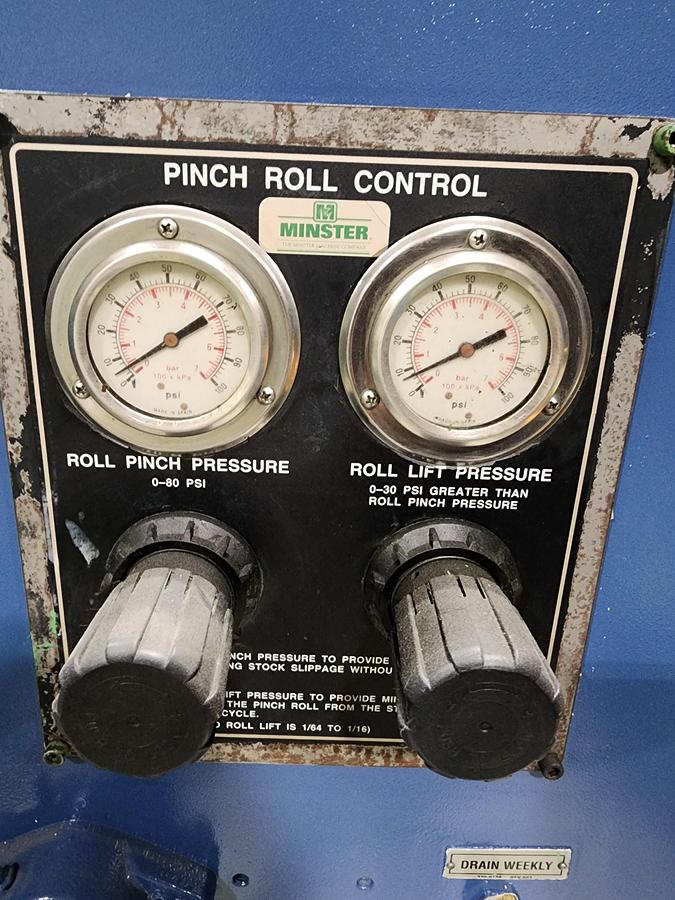 Used MINSTER MODEL MEF4-14S FEEDER