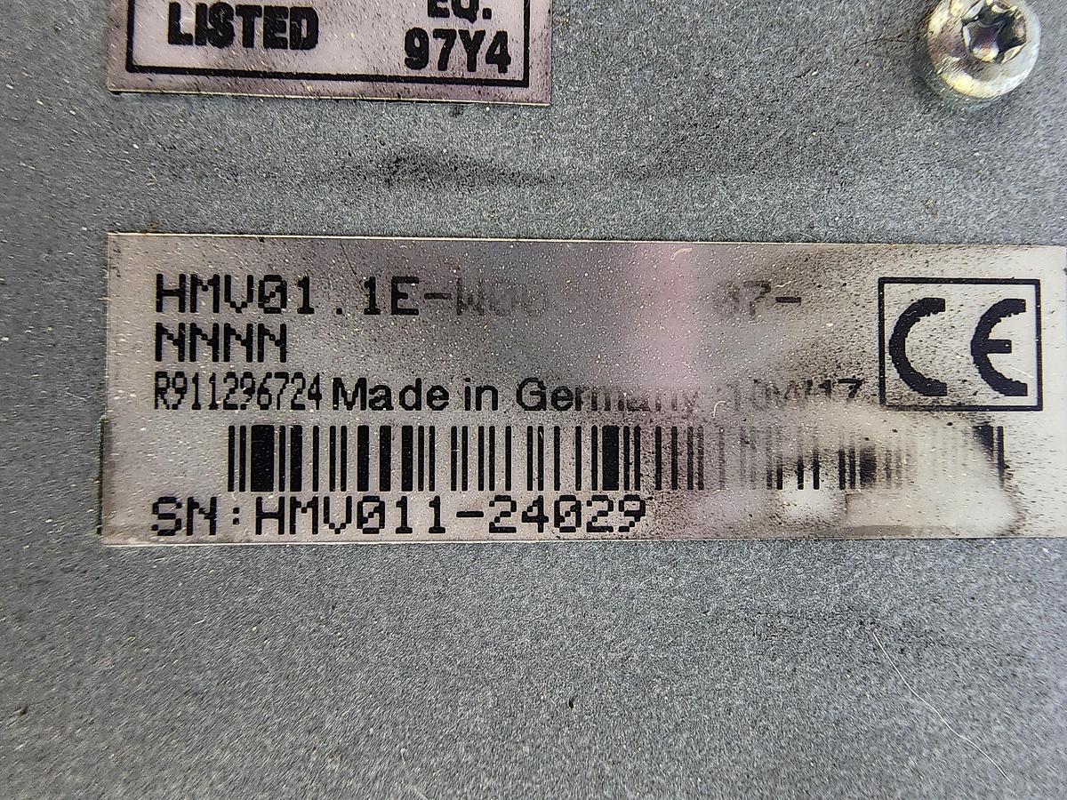Used Rexroth R911296724 / HMV01.1E-W0030 Servo Drive
