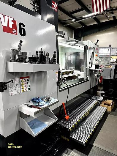 Used HAAS VF-6/40 CNC with 50+1 Side-Mount TC built 2023