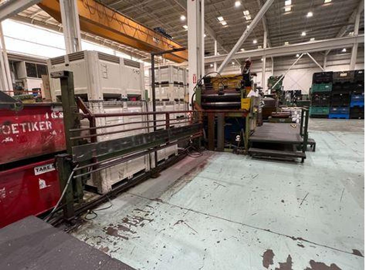 Used 20,000 LB x 24" x 1.65" DALLAS SERVO FEED LINE