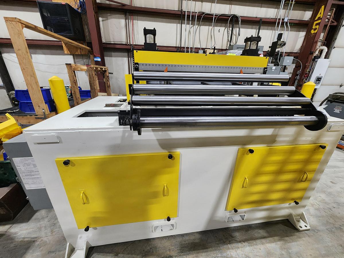 Used 36" x 10,000 LB DALLAS FEED LINE