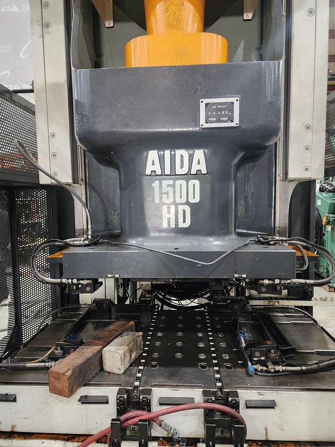 Used 165 TON Aida NC1-1500 (HD) SERVO PRESS