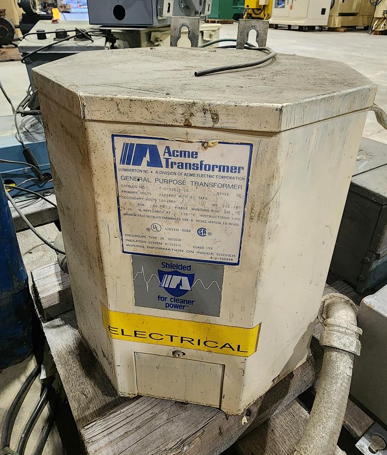 Used Acme T-2-53515-3S 240/480 V Transformer