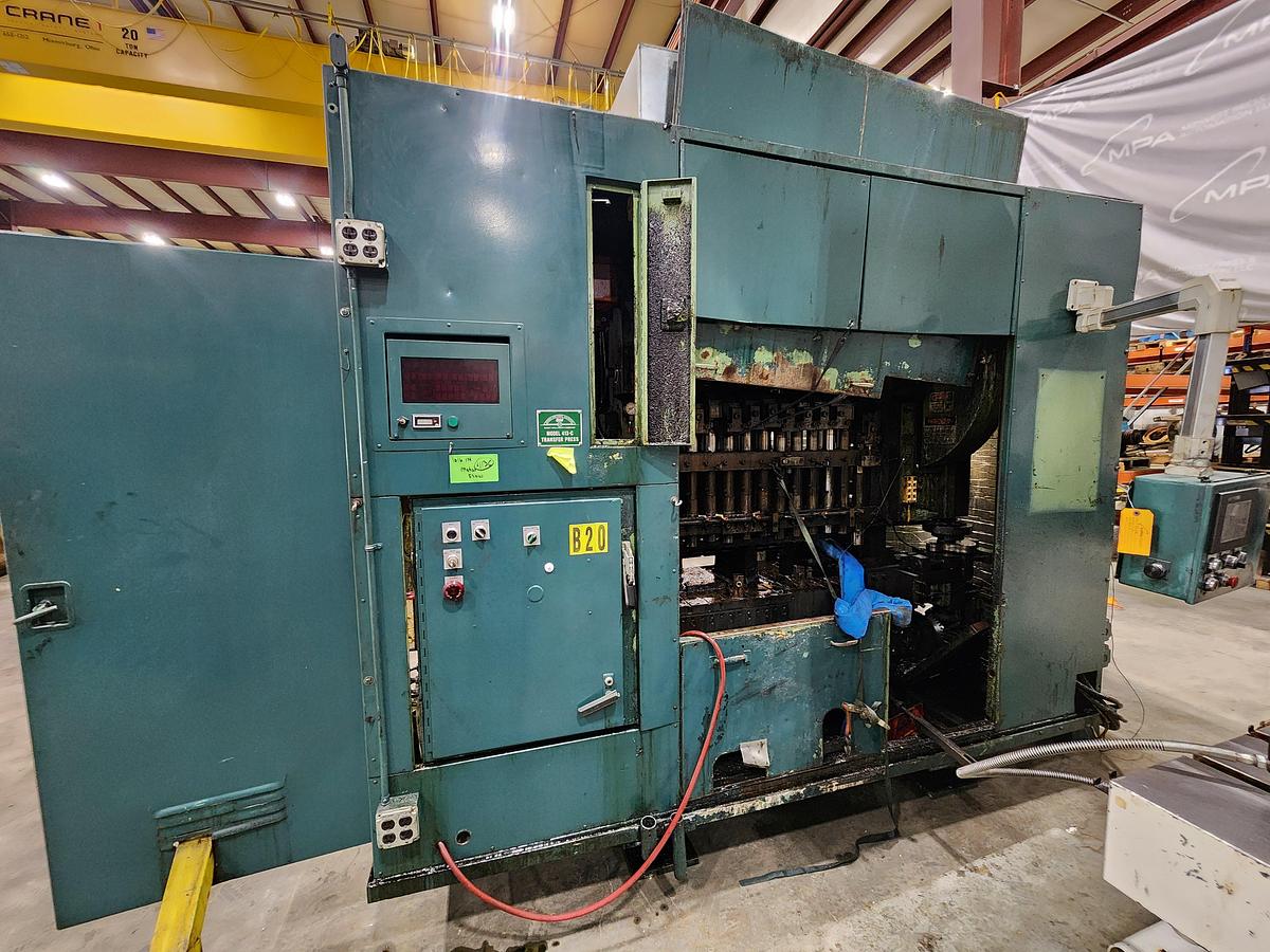 Used WATERBURY FARREL MODEL 413 C EYELET & TRANSFER PRESS