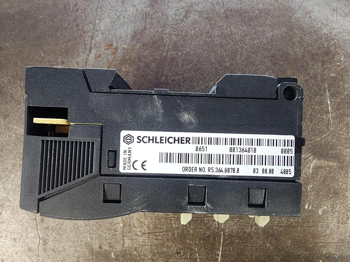 Used Schleicher RIO 4AI/4AO 10V Input Output Module