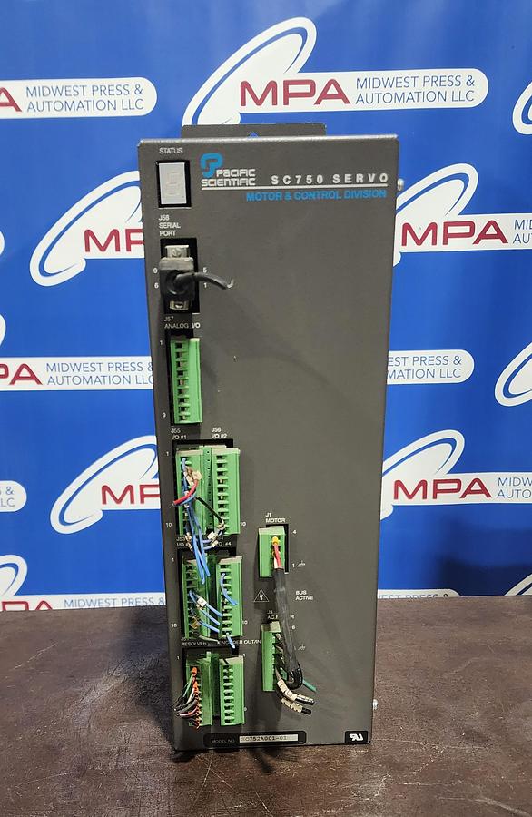 Used Pacific Scientific SC752A001-01 SC750 Servo