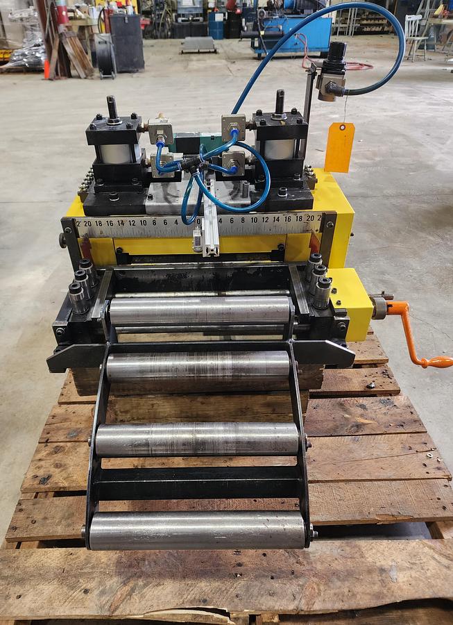 Used 12" x .156" x 6,000 LB DALLAS FEED LINE
