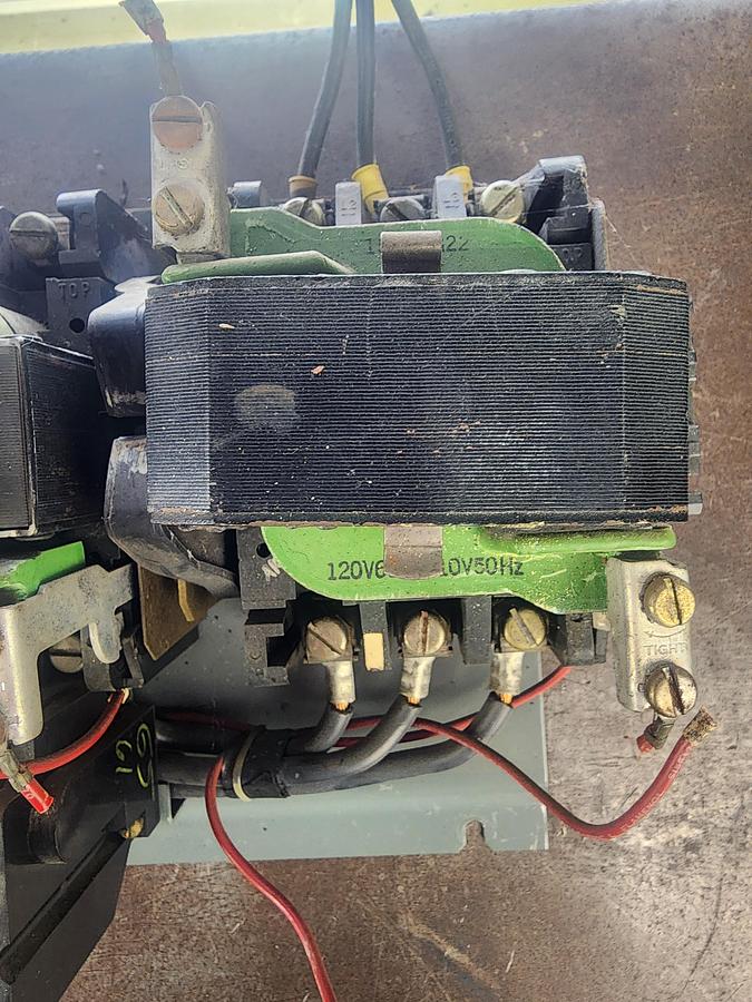 Used General Electric CR209D0 Size 2 Reversing Starter