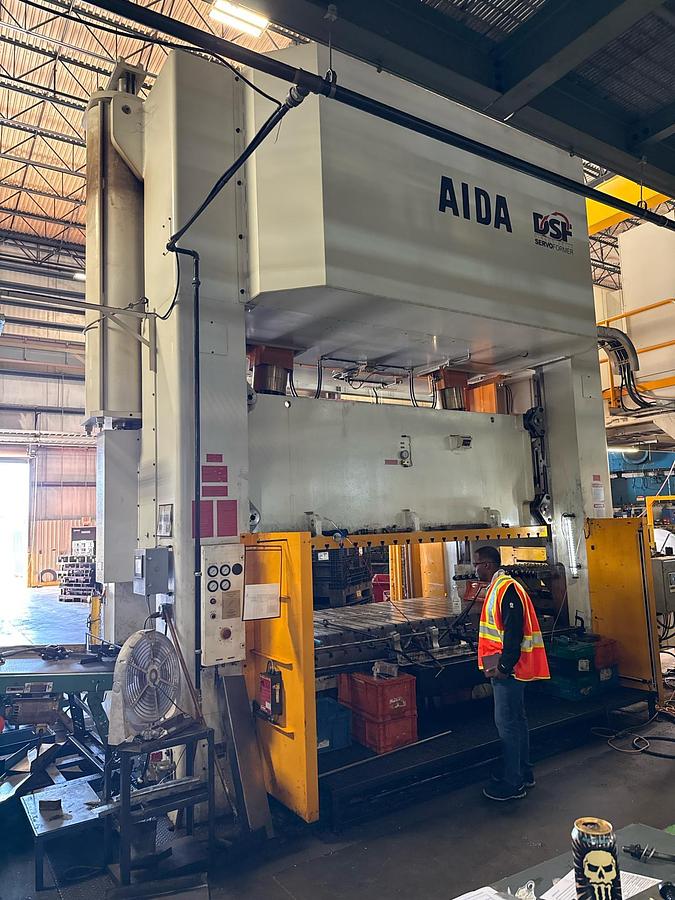 Used 2020 AIDA DSF-M2-6300-365-150 SERVO PRESS
