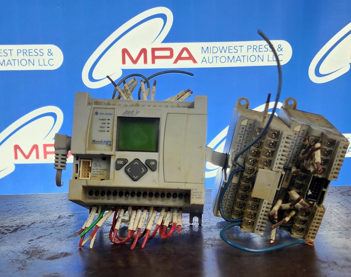 Used Allen-Bradley 1763-L16BWA MicroLogix 1100 / 1762-IQ16