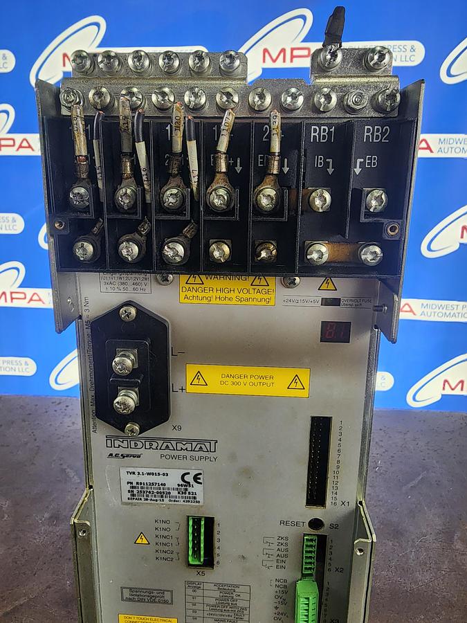 Used Indramat TVR3.1-W015-03