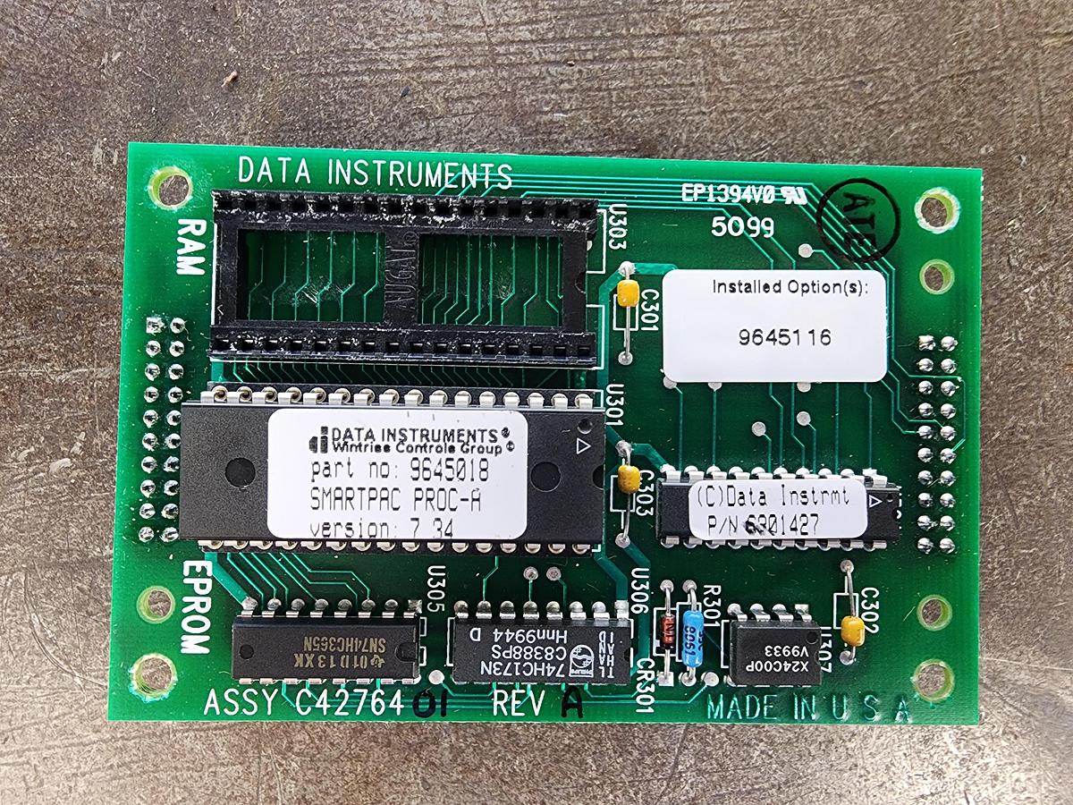 Used Wintriss Data Instruments C42764 Circuit Board
