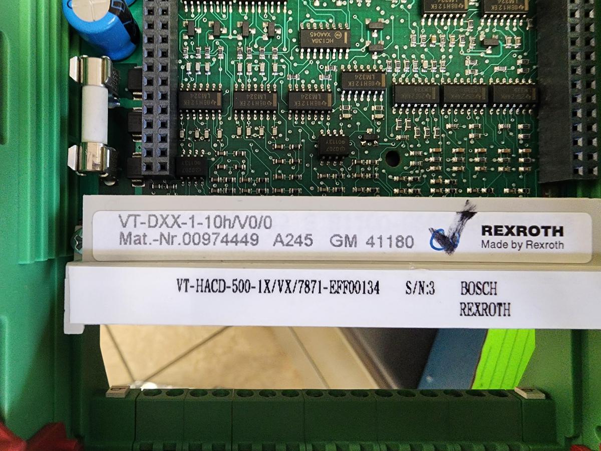 Rexroth VT-DXX-1-10h/V0/0 974449 Control Card -Brand NEW-
