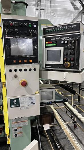 Used 330 TON AIDA MODEL DSF-N2-3000 SERVO STRAIGHT SIDE SINGLE CRANK PRESS