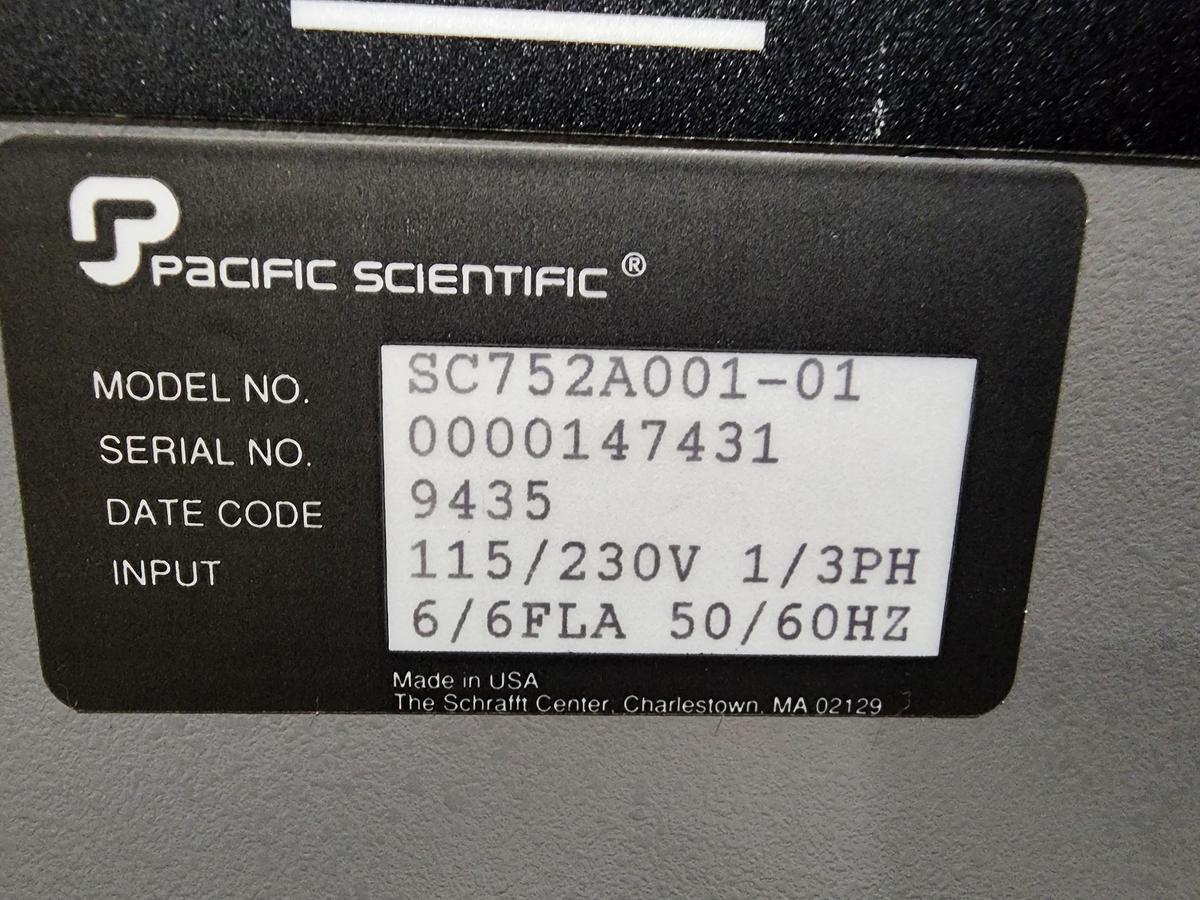 Used Pacific Scientific SC752A001-01 SC750 Servo