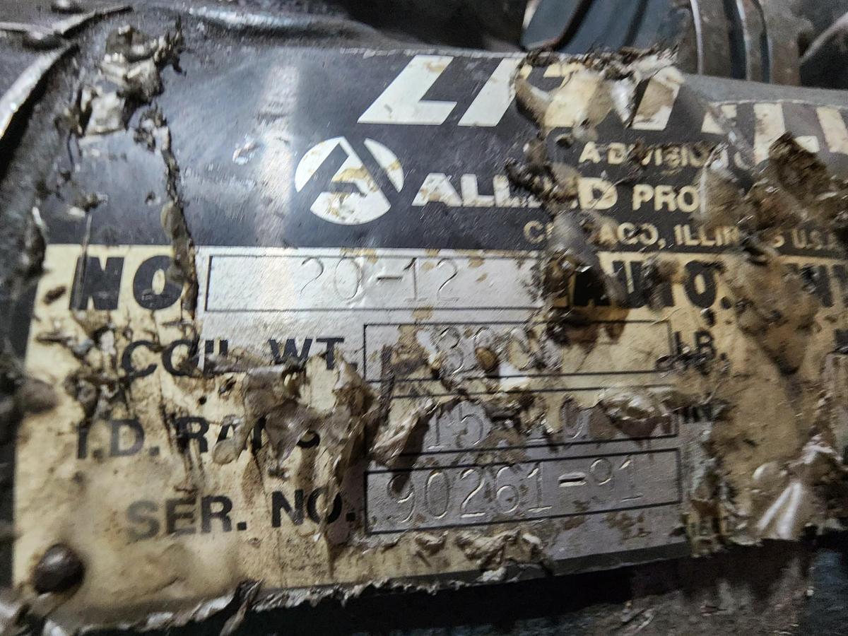 Used 12" x 3000 Littell Auto centering reel