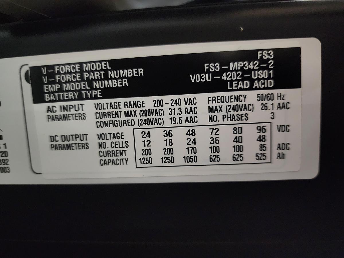 Used Caterpillar Model: EC25K 5000 lbs Electric ForkLift *Charger Included*