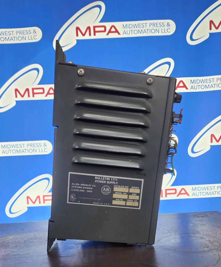 Used Allen-Bradley 1771-P2 Power Supply