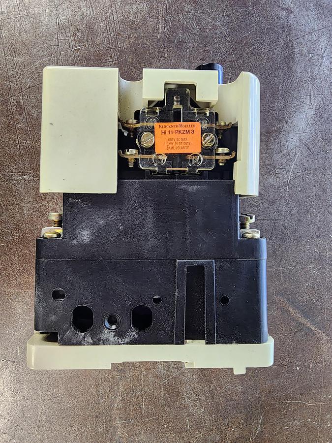 Used Klockner-Moeller PKZM3-25-U-NA Manual Motor Starter