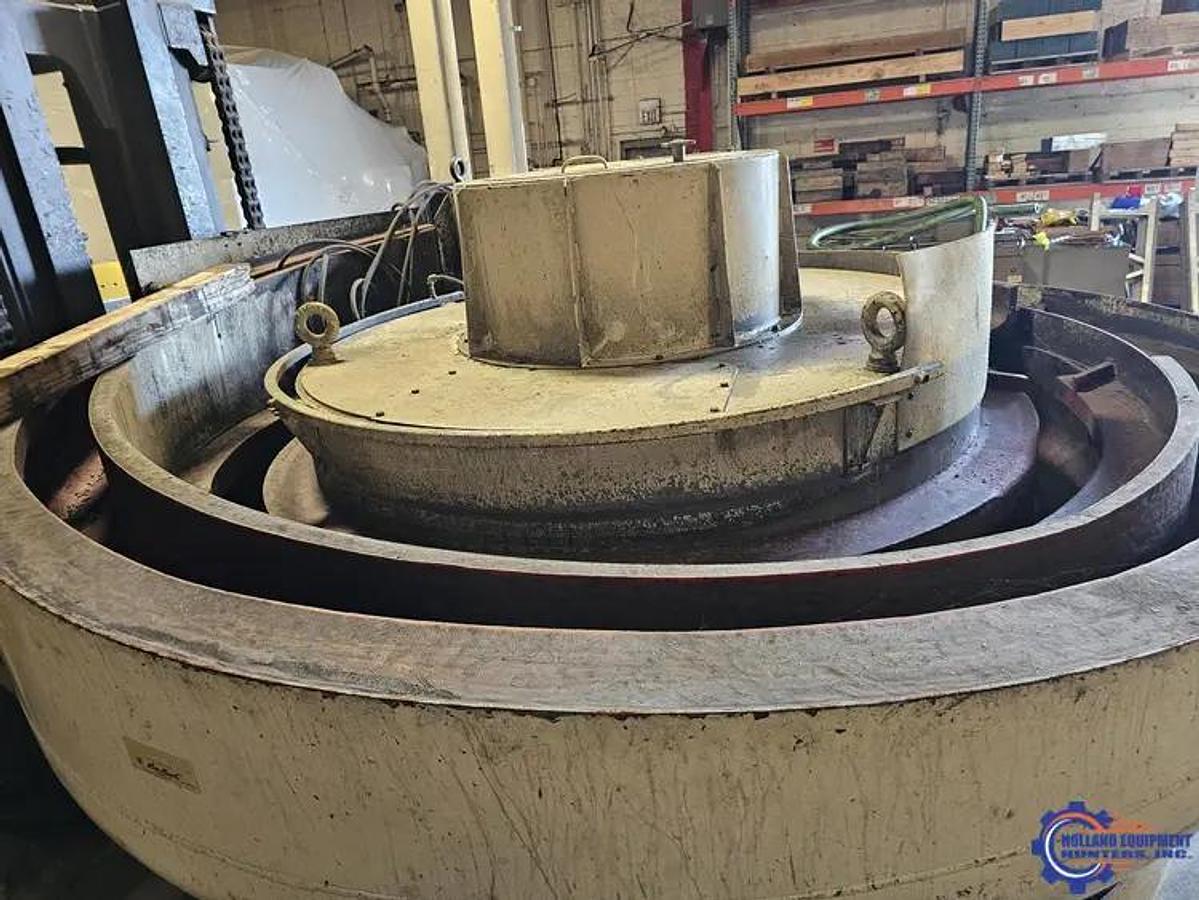 Used 2000 ROTO FINISH 15 CU FT MULTI PASS VIBRATORY BOWL FINISHING MACHINE