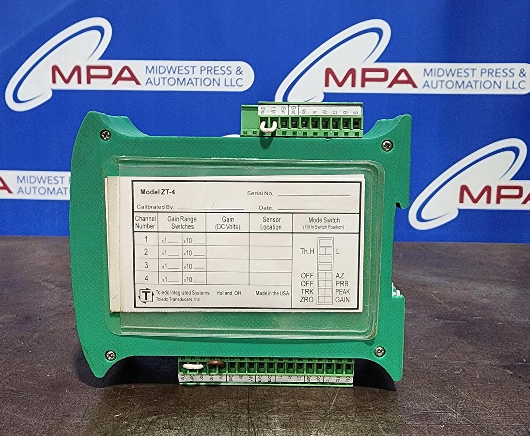 Toledo Transducers INC ZT-4 Tonnage Load Module