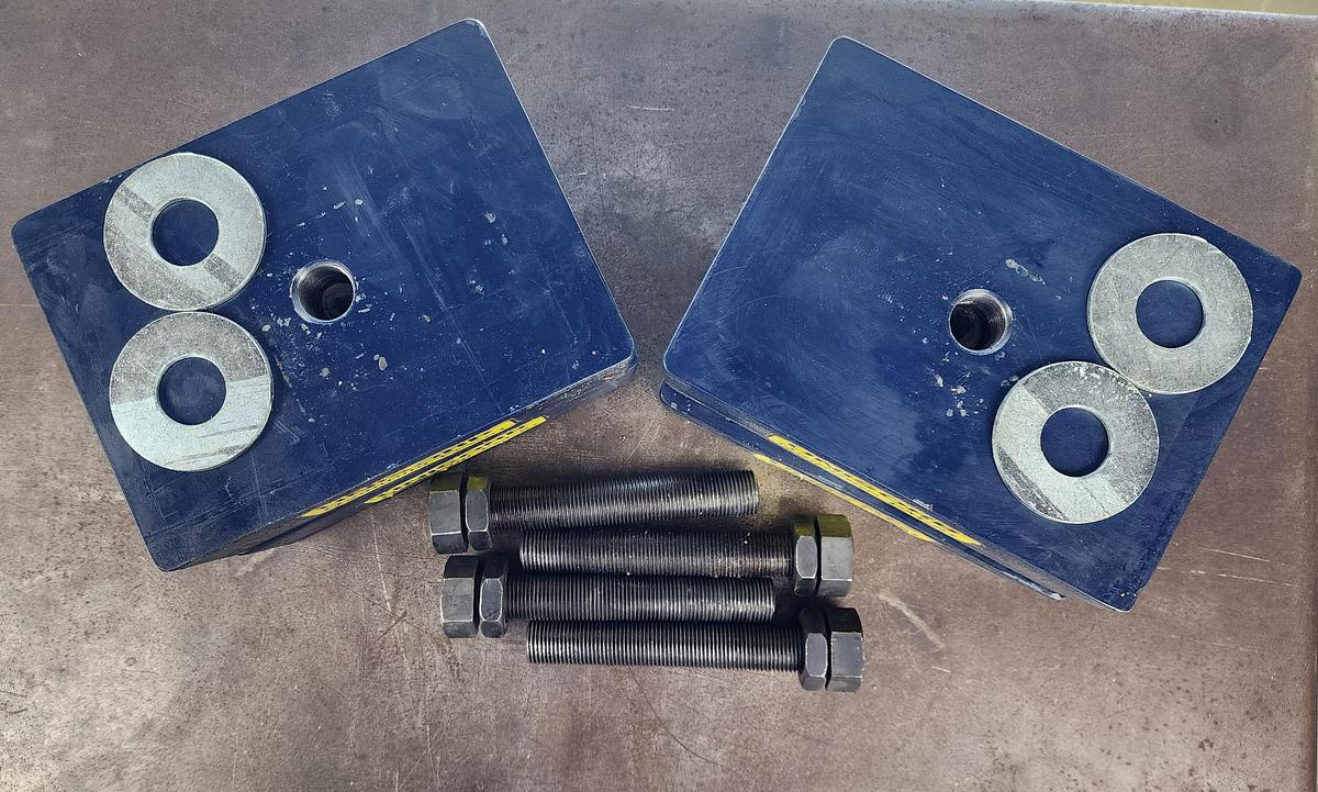 Used Unisorb Quantum PM-81 / PM-81-M24-N75 Vibro Pads / Isolation Mounts