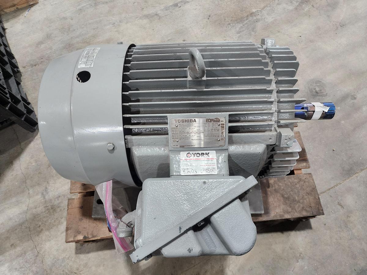 Used Toshiba 0304SDSR41A-P 230/460 V 1770 RPM Frame: 286T 30 HP Motor