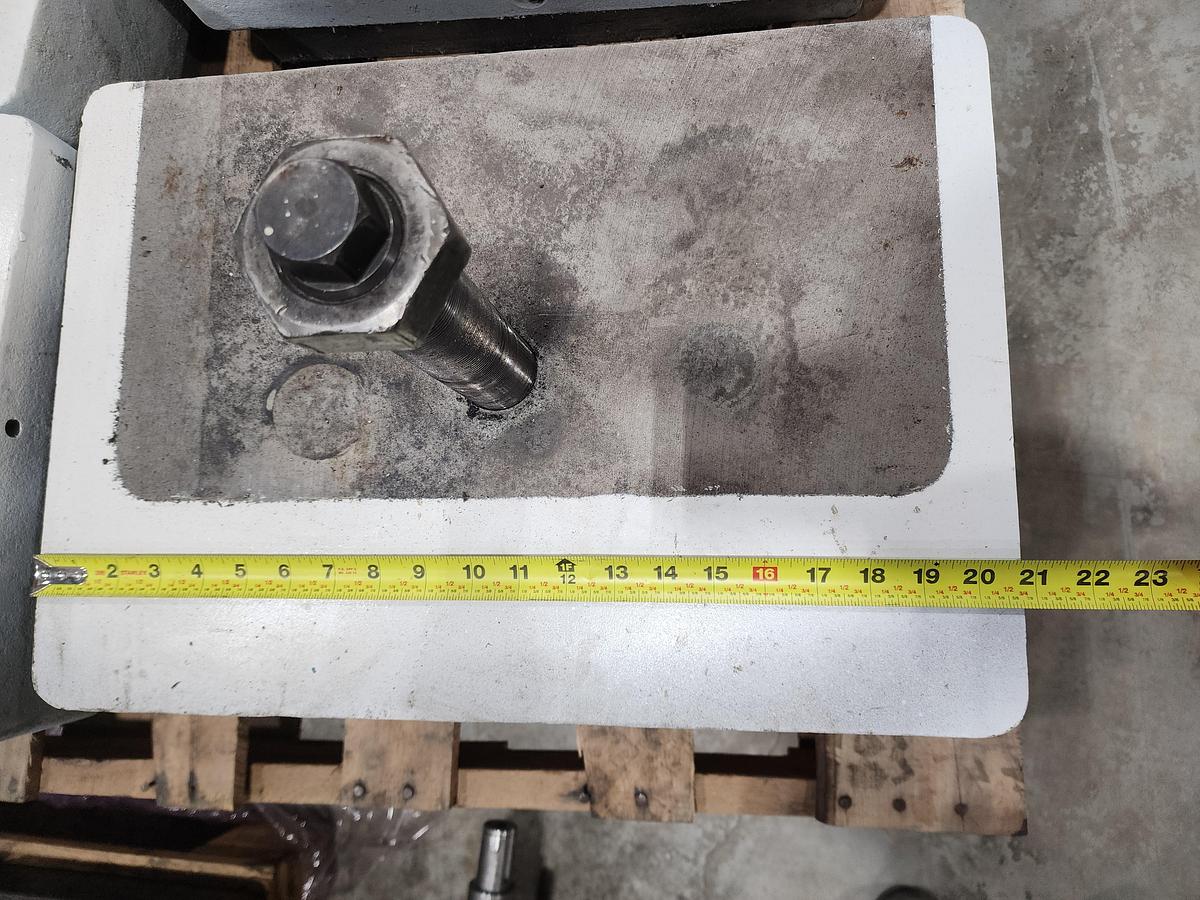 Used 21" x 15" x 7" Vibro Pads / Isolation Mounts