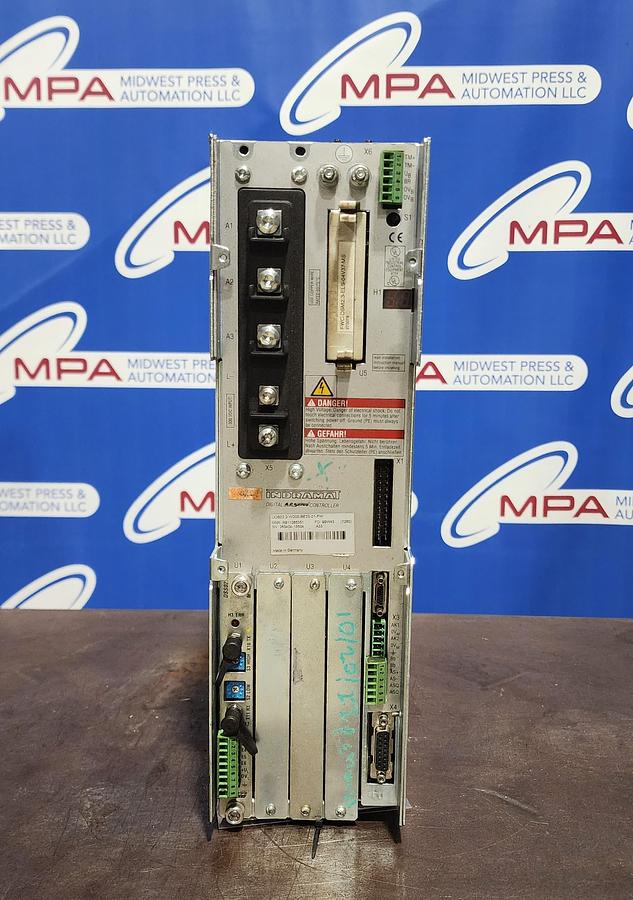 Used Indramat DDS02.2-W200-BE23-01-FW AC Servo Controller