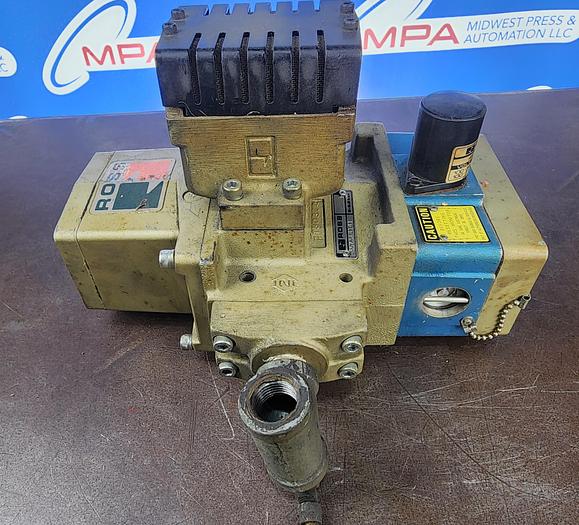 Used Ross Controls 3573A4141 2-8.5 Bar Valve