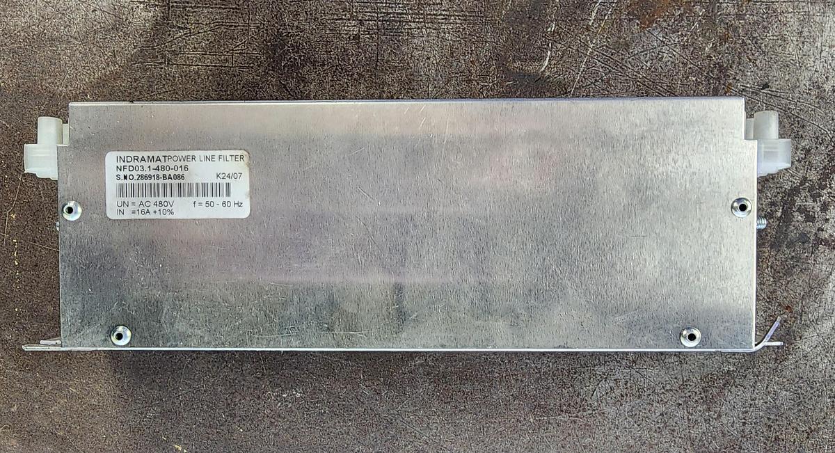 Used Indramat NFD03.1-480-016 Power Line Filter