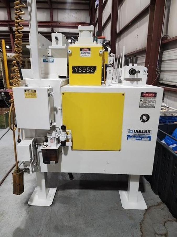 Used 12" DALLAS MODEL DRF-412 CABINET STYLE FEEDER