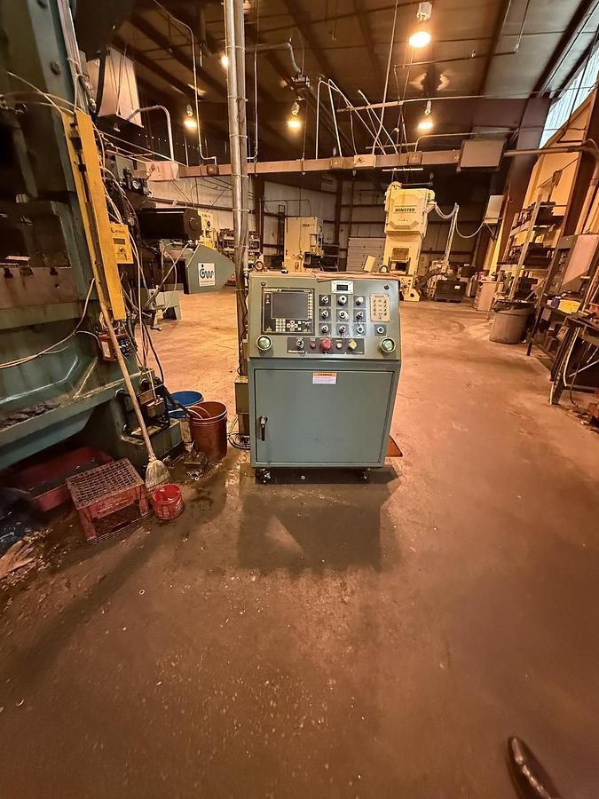 Used 200 TON MINSTER MODEL P2-200-50-44 STRAIGHT SIDE PRESS