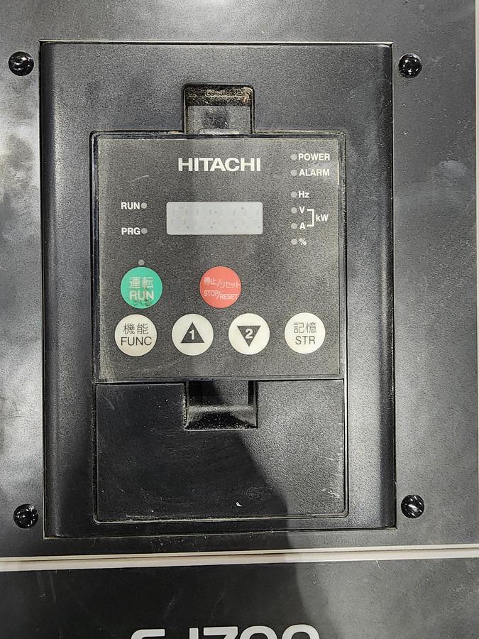 Used Hitachi Model: SJ700-370LFF2 SJ700 Inverter / 37 kw 50 HP
