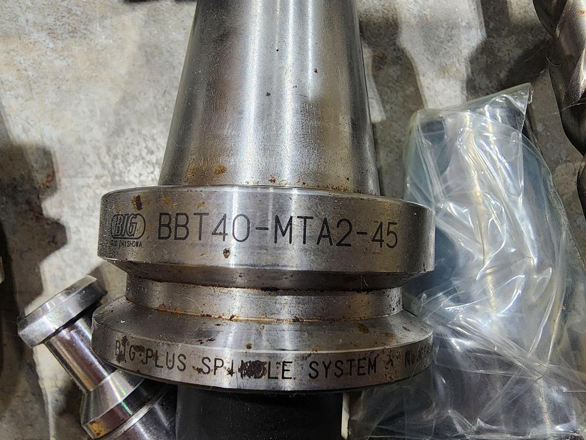 Used Big Plus Spindle System Lot of 33 CAT 40 Misc Toolholders