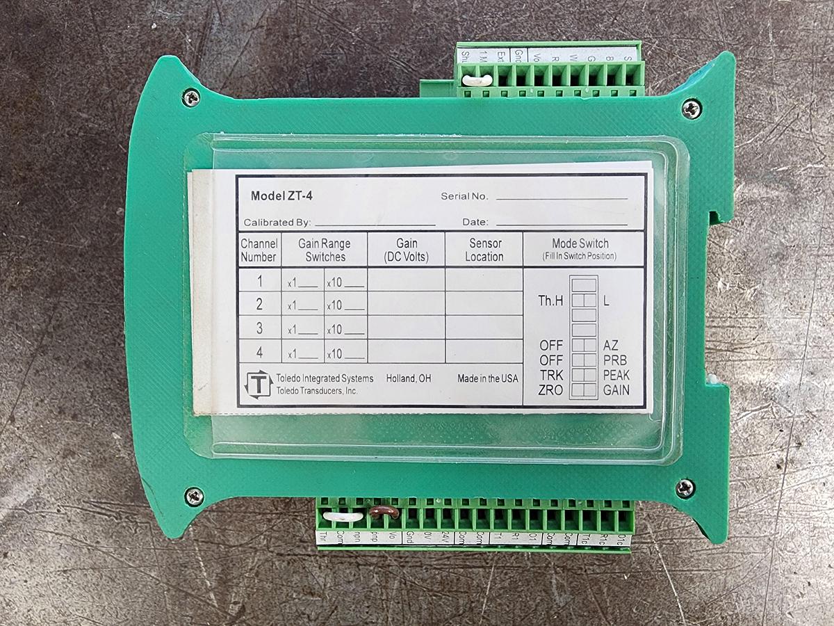 Toledo Transducers INC ZT-4 Tonnage Load Module