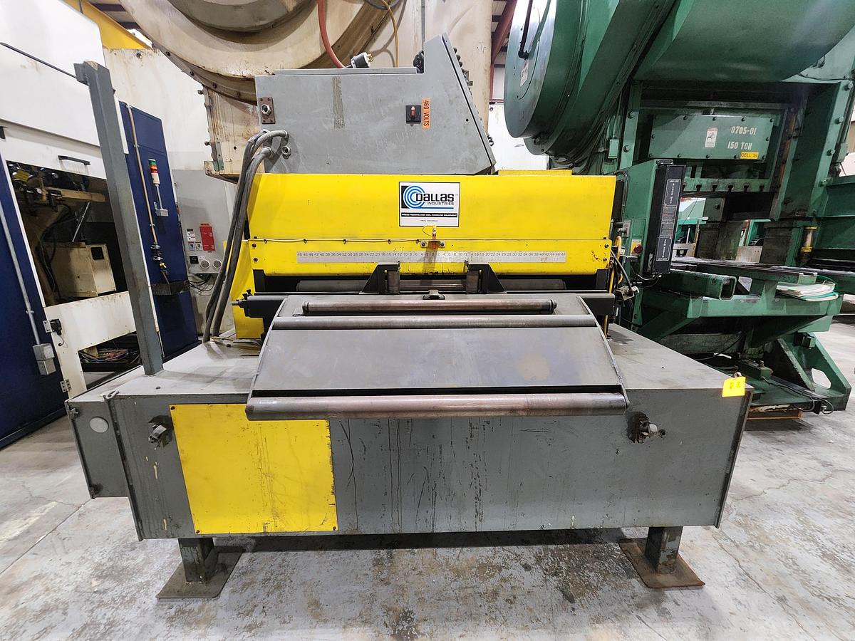 Used 48" x 20,000 LB DALLAS FEED LINE