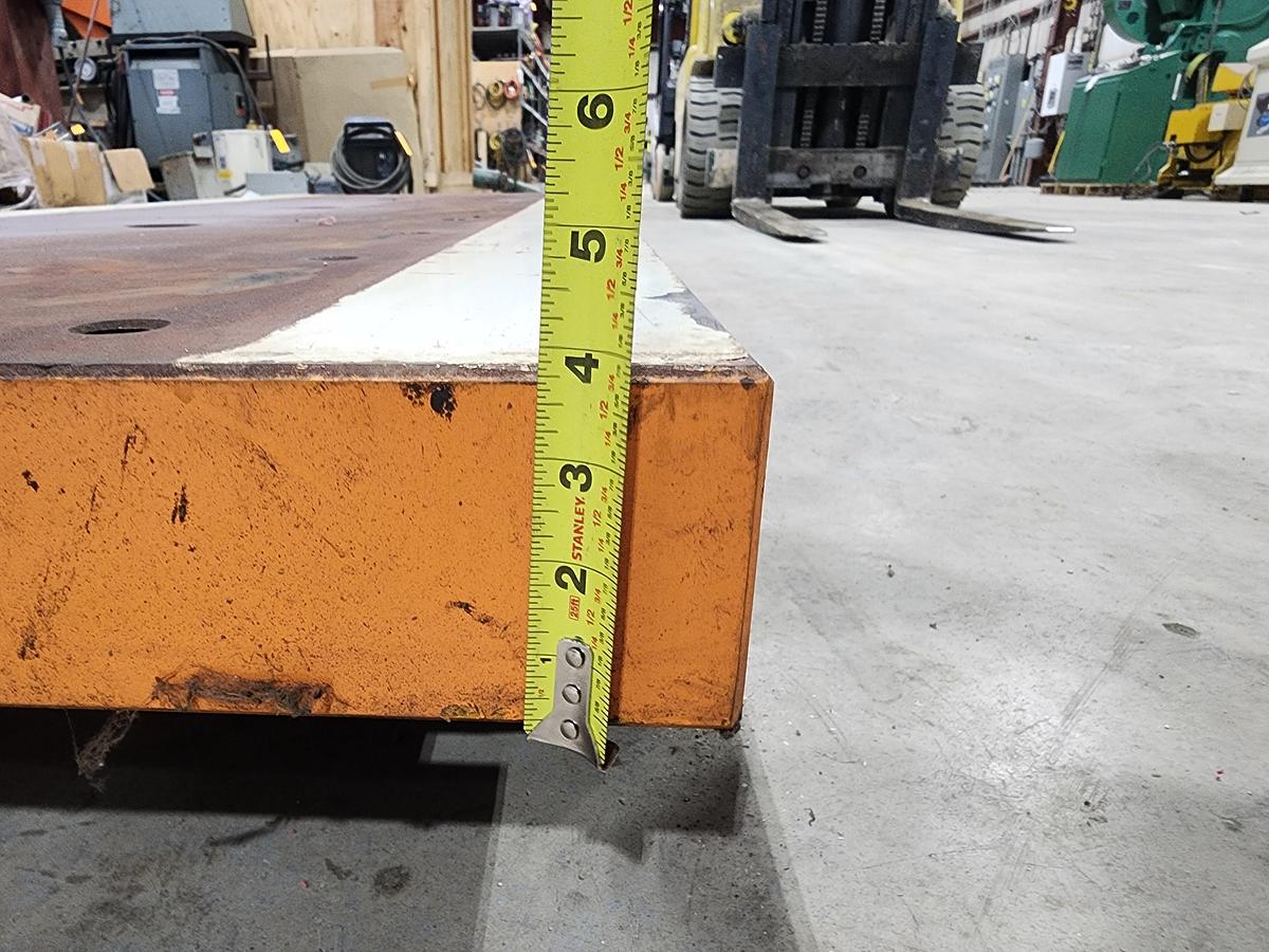 Used 35.5" x 95" x 4" Ram Plate