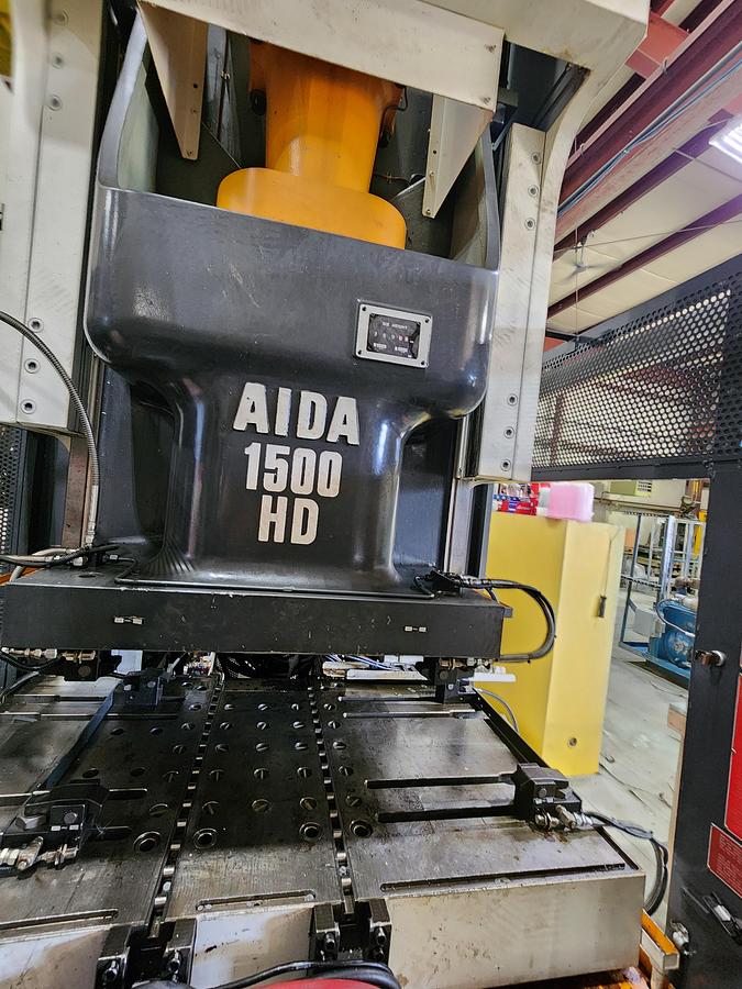 Used 165 TON Aida NC1-1500 (HD) SERVO PRESS