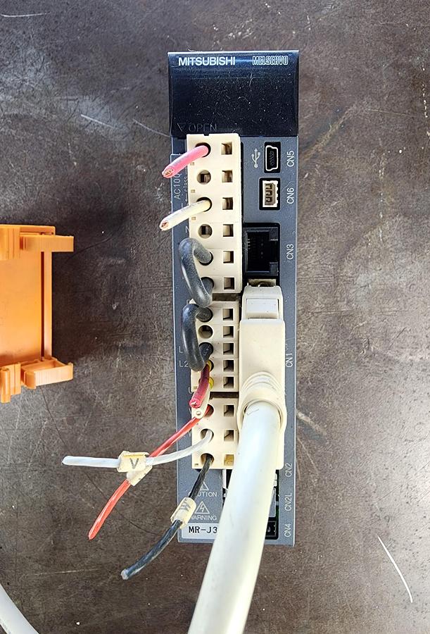 Used Mitsubishi MR-J3-20A1 AC Servo Driver