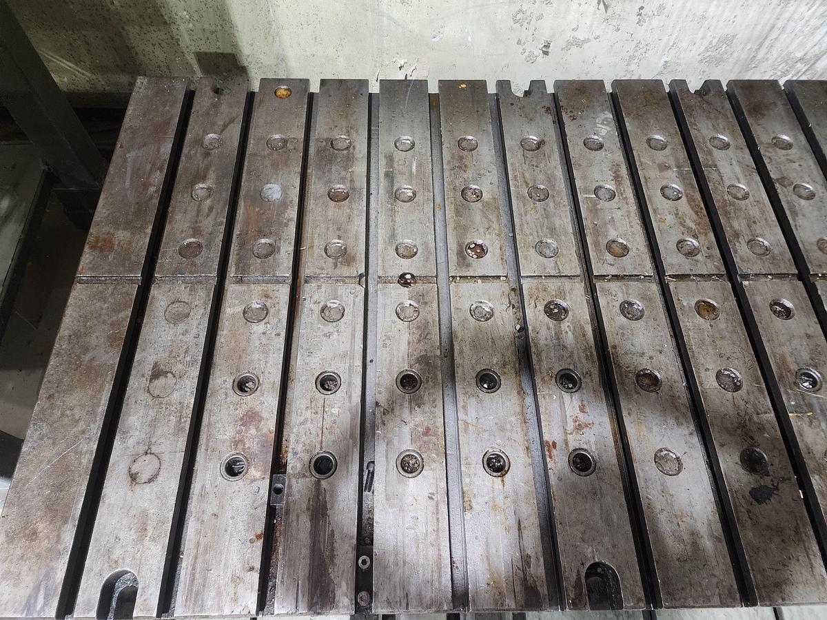 Used 96" x 48" x 6" Bolster Plate