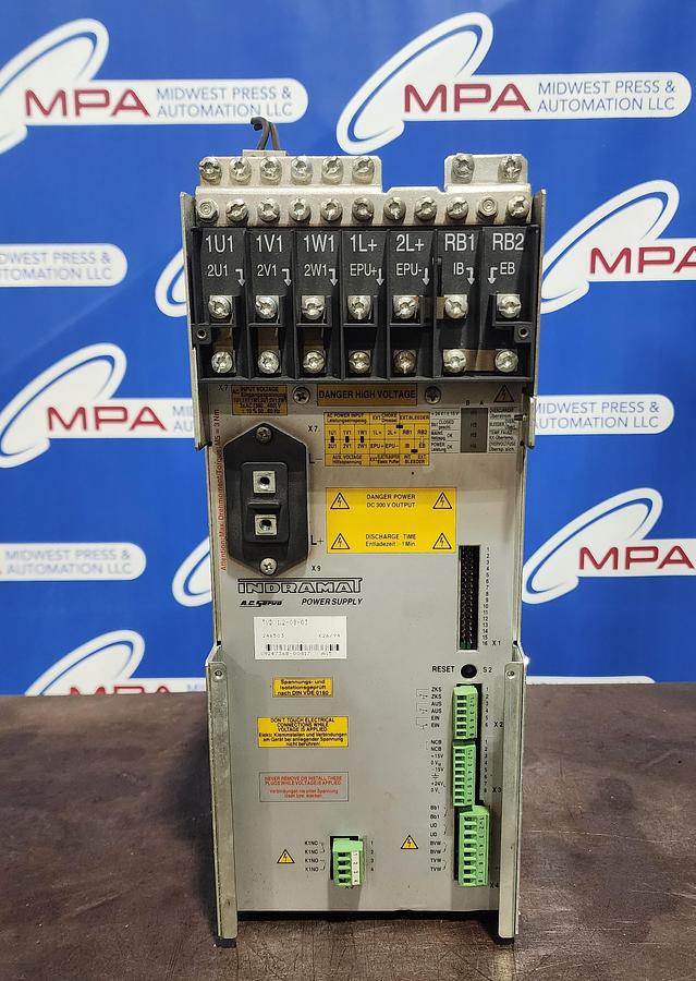 Used Indramat TVD 1.2-08-03 AC Servo Power Supply