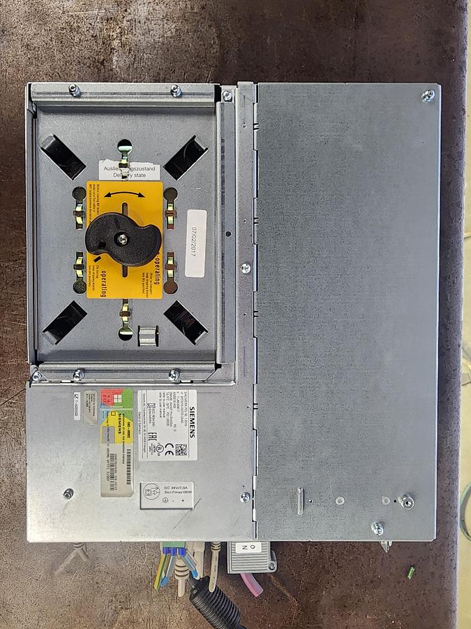 Used Siemens 6FC5210-0DF22-2AA0 Sinumerik PCU 50