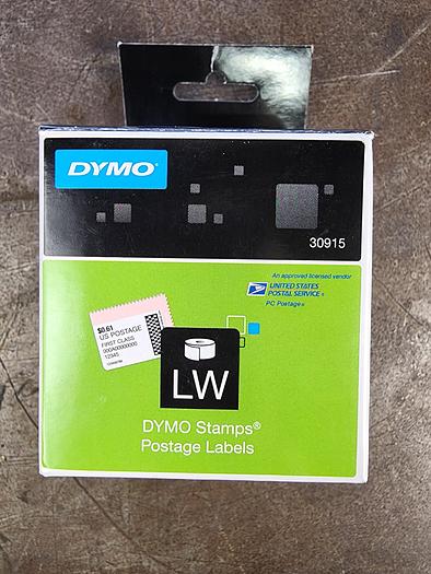 Used Dymo 30915 Stamps / Postage Labels (200 Labels per Roll)